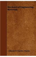 Mechanical Engineering Materials