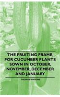 Fruiting Frame, for Cucumber Plants Sown in October, November, December and January