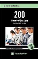 200 Interview Questions You'll Most Likely Be Asked