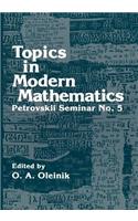 Topics in Modern Mathematics