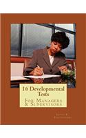 16 Developmental Tests
