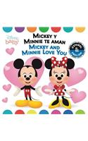 Mickey Loves Minnie (English-Spanish) (Disney Baby)