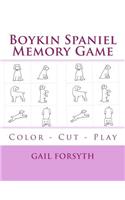 Boykin Spaniel Memory Game