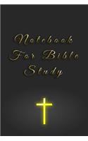 Notebook For Bible Study