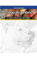 Dogo Argentino Coloring Book