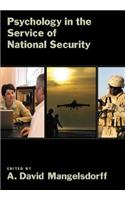 Psychology in the Service of National Security