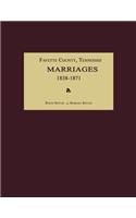 Fayette County, Tennessee, Marriages 1838-1871