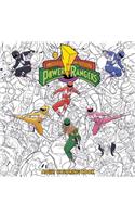 Mighty Morphin Power Rangers Adult Coloring Book