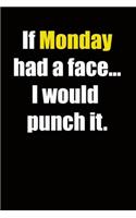 If Monday had a face... I would punch it.