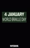 4 January World Braille Day