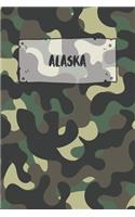 Alaska: Ruled Travel Diary Notebook or Journey Journal - Lined Trip Pocketbook for Men and Women with Lines