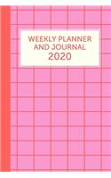 Weekly Planner and Journal