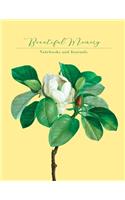 Beautiful Memory: notebooks and journals, Lined Paper, 110 Sheets (8.5x11 in)(5 Beautiful Memory)