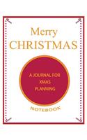 Merry CHRISTMAS NOTEBOOK