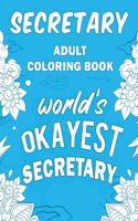 Secretary Adult Coloring Book