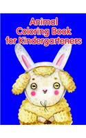 Animal Coloring Book for Kindergarteners