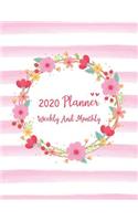 2020 Planner Weekly And Monthly