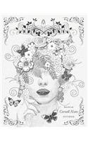 Butterfly Lady Cornell Notes Notebook