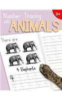 Number Tracing With Animals