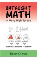 Untaught Math