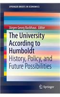 University According to Humboldt