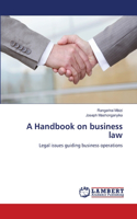 A Handbook on business law