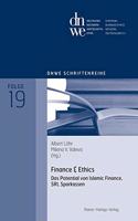 Finance & Ethics: Das Potential Von Islamic Finance, Sri, Sparkassen
