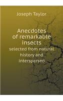 Anecdotes of remarkable insects selected from natural history and interspersed: (English)