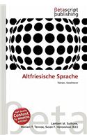 Altfriesische Sprache