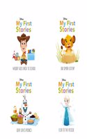 Disney My First Stories for kids (Set of 4 Books)
