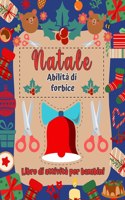 Libro di attivita di abilita di forbice di Natale