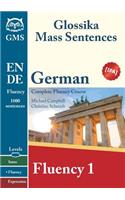 German Fluency 1: Glossika Mass Sentences