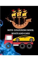 Boys Colouring Book