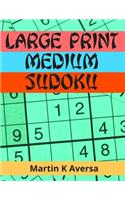 Large Print Medium Sudoku