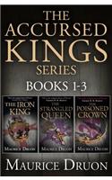 The Accursed Kings Series Books 1-3: The Iron King, the Strangled Queen, the Poisoned Crown