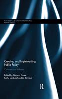 Creating and Implementing Public Policy: Cross-sectoral debates