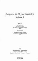 Progress in Phytochemistry: v. 2