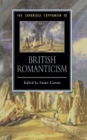 Cambridge Companion to British Romanticism