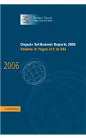 Dispute Settlement Reports 2006: Volume 2, Pages 415-844