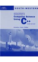 Activities Workbook for Introduction to Computer Science Using C++, Third Edition