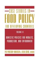 Case Studies in Food Policy for Developing Countries