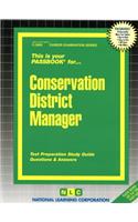 Conservation District Manager: Passbooks Study Guide