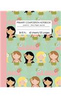 Primary Composition Notebook Level K-2 Story Paper Journal