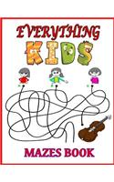 Everything Kids Mazes Book