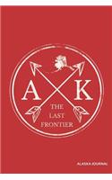 AK the Last Frontier Alaska Journal: Blank Lined Journal