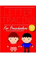 Letter Tracing Book Handwriting Alphabet for Preschoolers