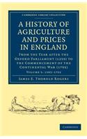 History of Agriculture and Prices in England