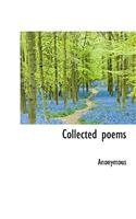 Collected Poems: (English)