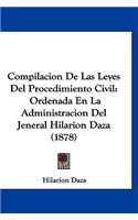 Compilacion de Las Leyes del Procedimiento Civil