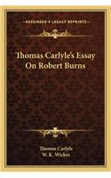 Thomas Carlyle's Essay on Robert Burns